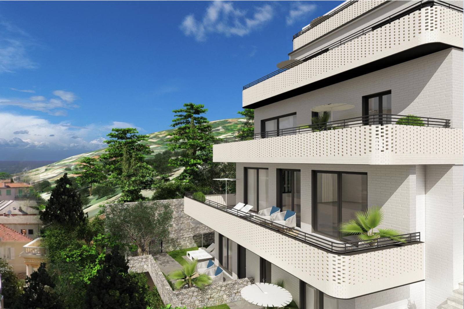 Villa in Alassio frazionamento e progetto 1