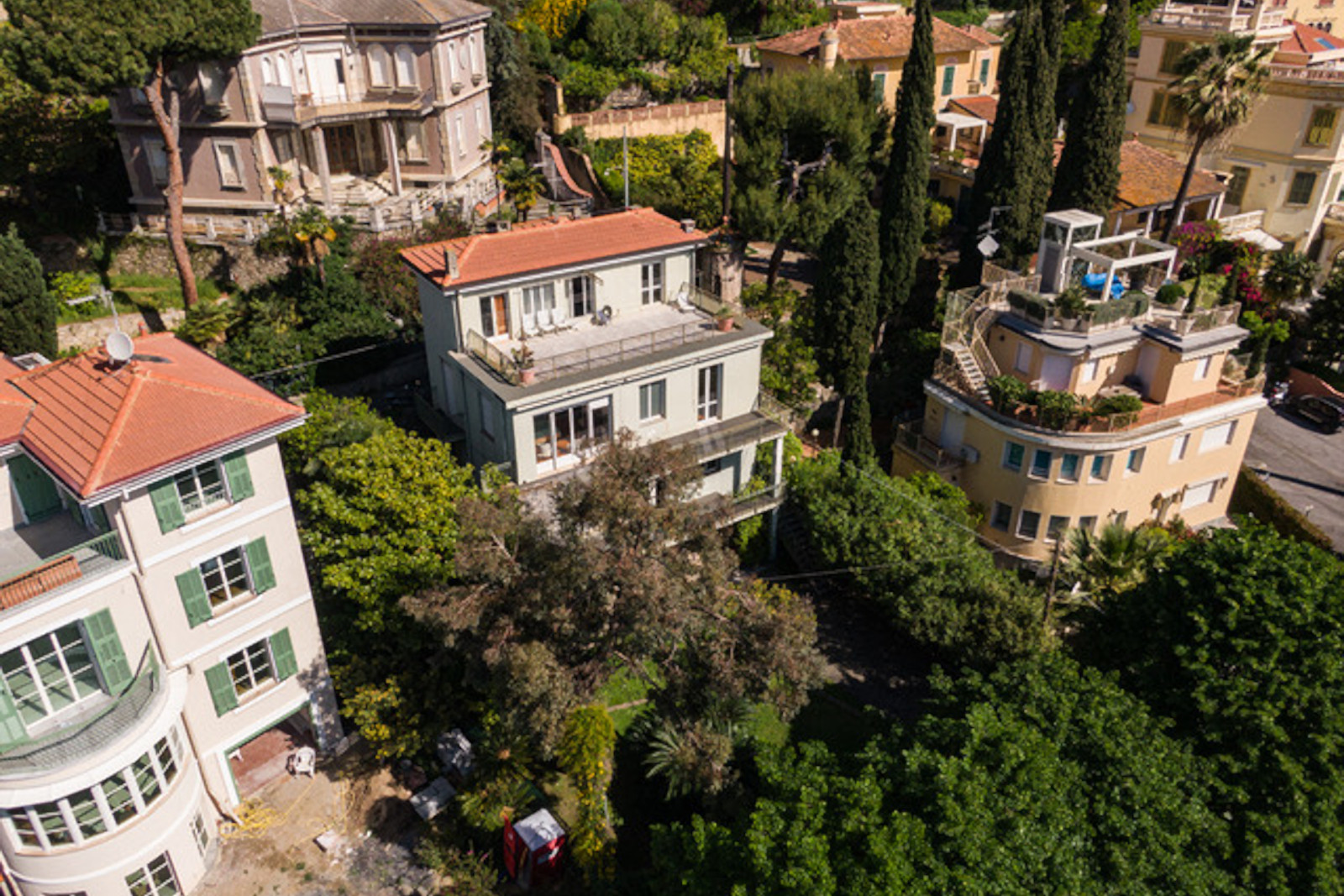 Villa in Alassio frazionamento e progetto 16