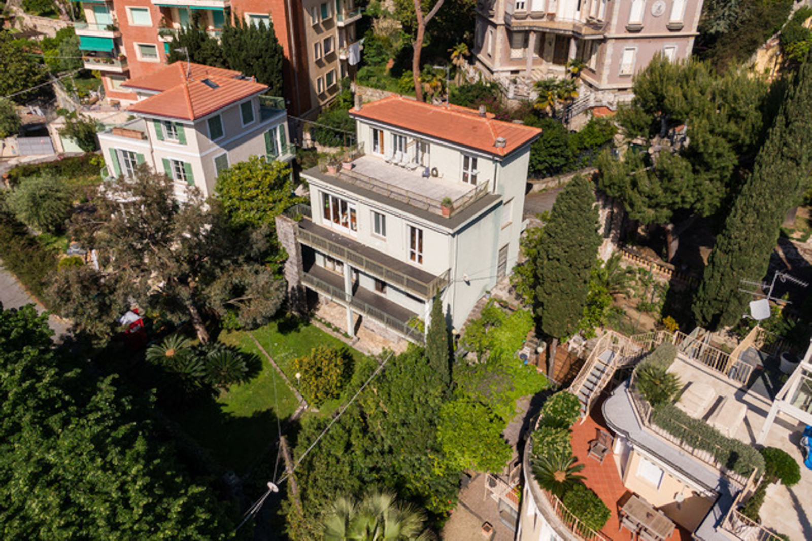 Villa in Alassio frazionamento e progetto 17