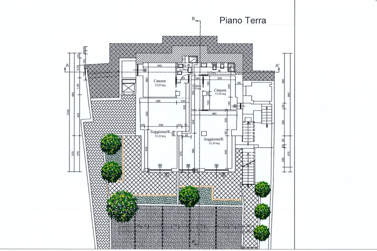 Villa in Alassio frazionamento e progetto 29