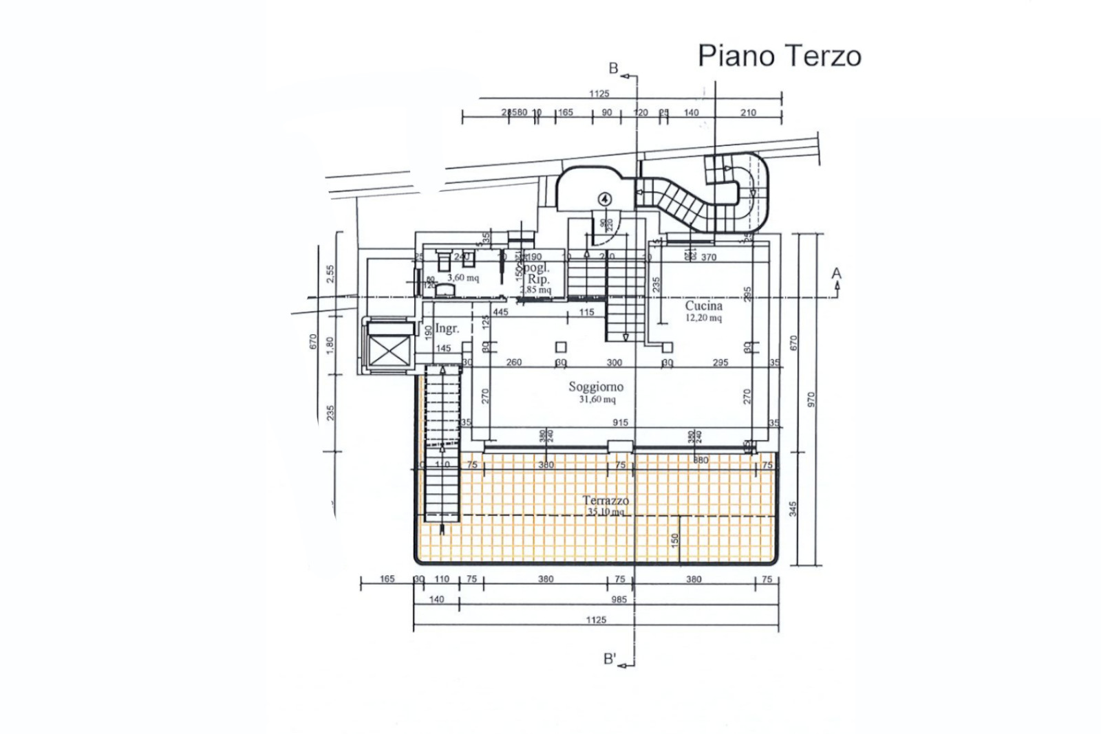 Villa in Alassio frazionamento e progetto 32