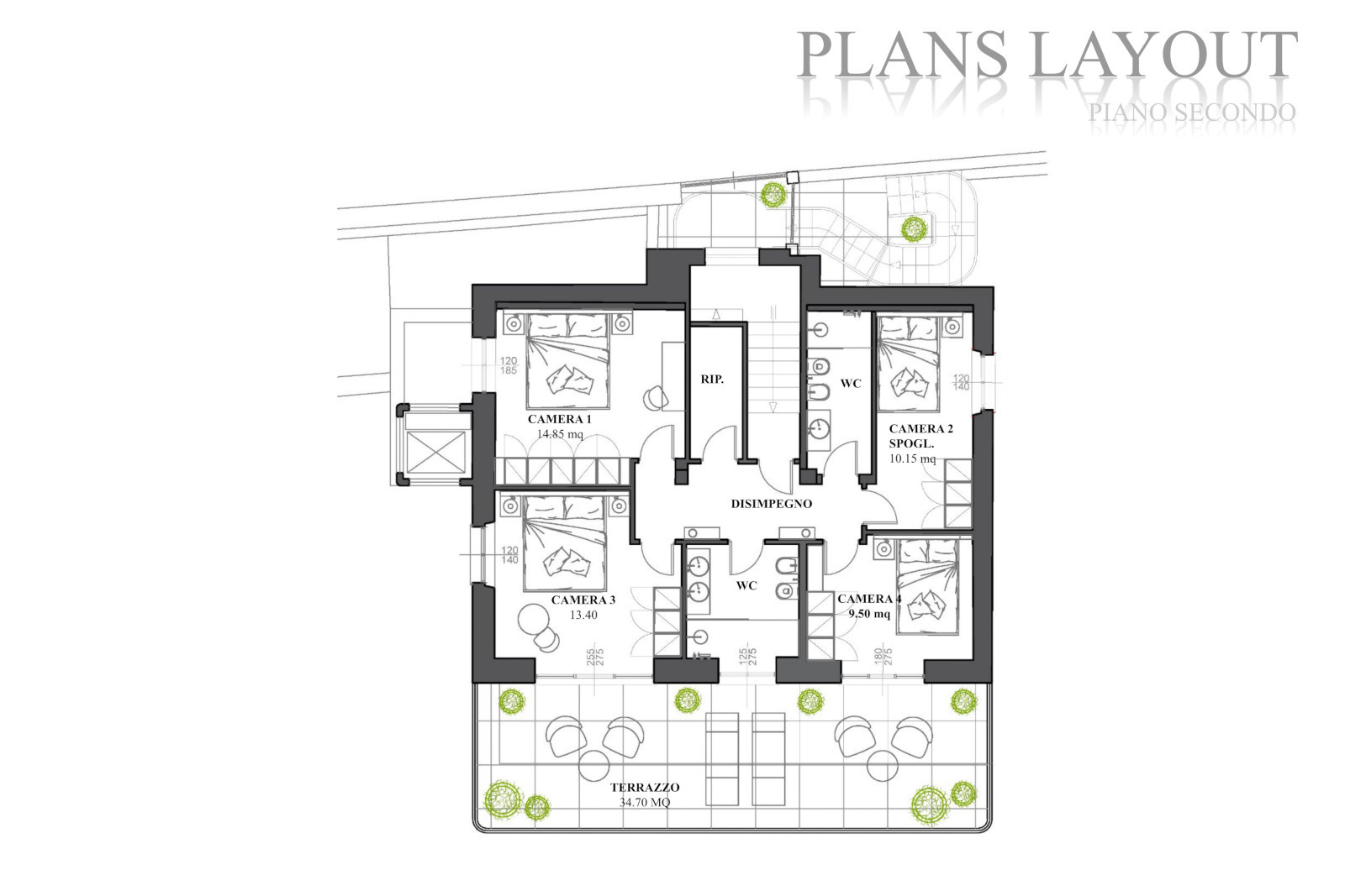 Villa in Alassio frazionamento e progetto 34